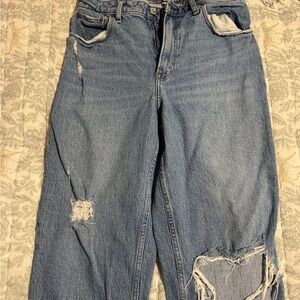 Abercrombie & Fitch 80s mom high rise curve love